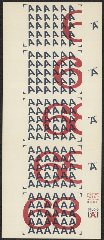 Jiří Rathouský – PF 1968 Studio ČAF 