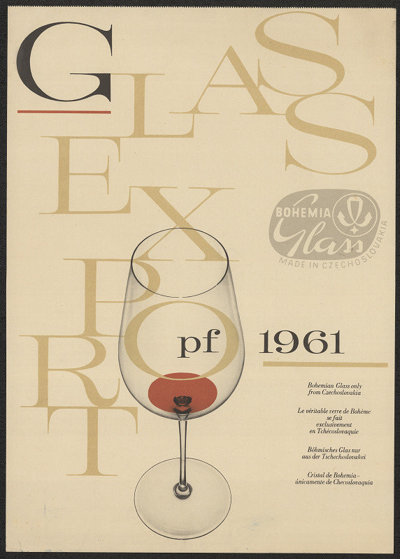 Jiří Rathouský – PF 1961 Bohemia Glass 