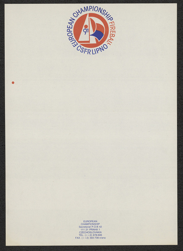 Jiří Rathouský – European Championship Fireball 