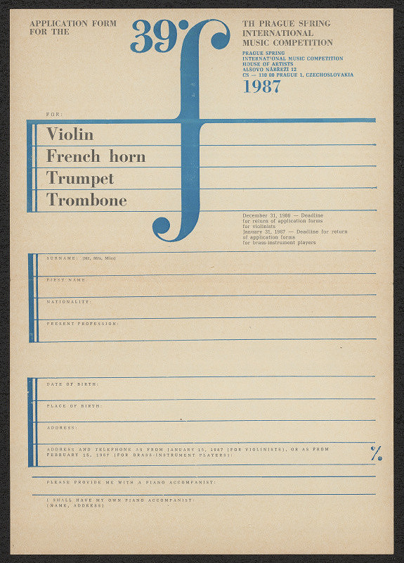 Jiří Rathouský – 39th Prague Spring int. Music Competition 