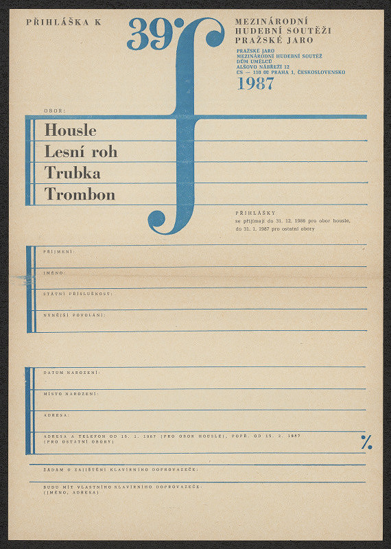 Jiří Rathouský – 39. mezinárodní hudební soutěž Pražské jaro 