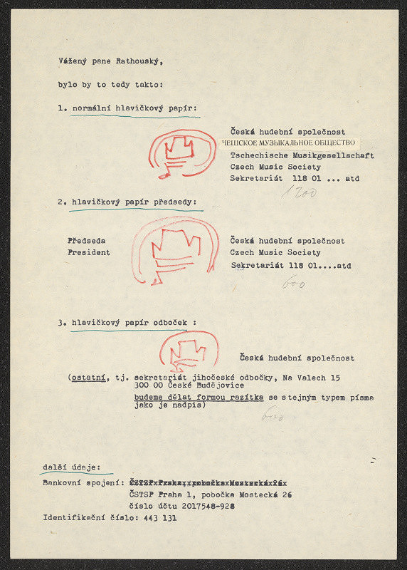 Jiří Rathouský – Česká hudební společnost Praha 