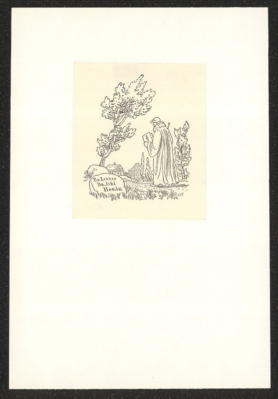 Cyril Bouda – Exlibris Dr.Jiří Horák 