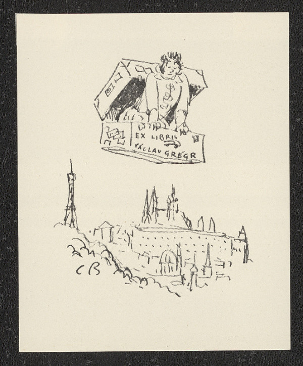 Cyril Bouda – Exlibris Václav Grégr 