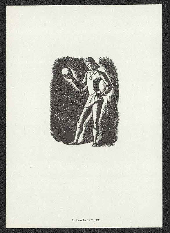 Cyril Bouda – Exlibris Ant. Rybička 