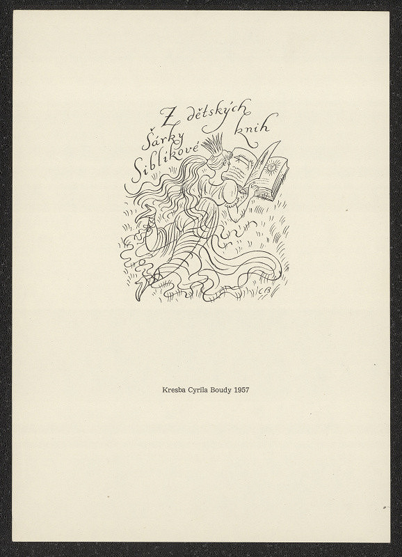 Cyril Bouda – Z dětských knih Šárky Siblíkové 