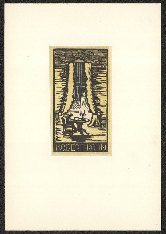 Helena Bochořáková-Dittrichová – Exlibris Robert Kohn 