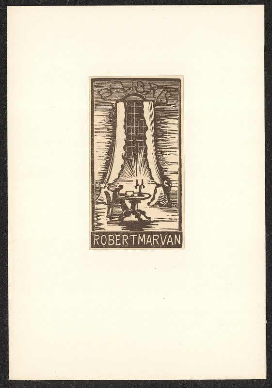 Helena Bochořáková-Dittrichová – Exlibris Robert Kohn 