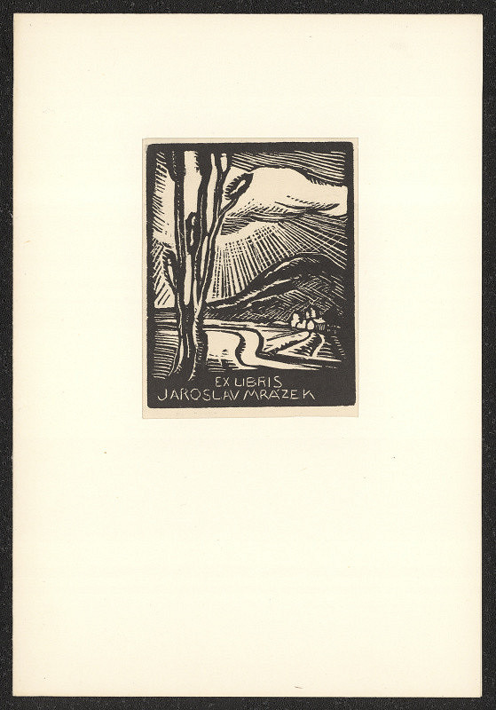 Helena Bochořáková-Dittrichová – Exlibris Jaroslav Mrázek 