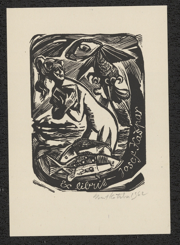 Emil Kotrba – Ex libris Josef Kašpar 