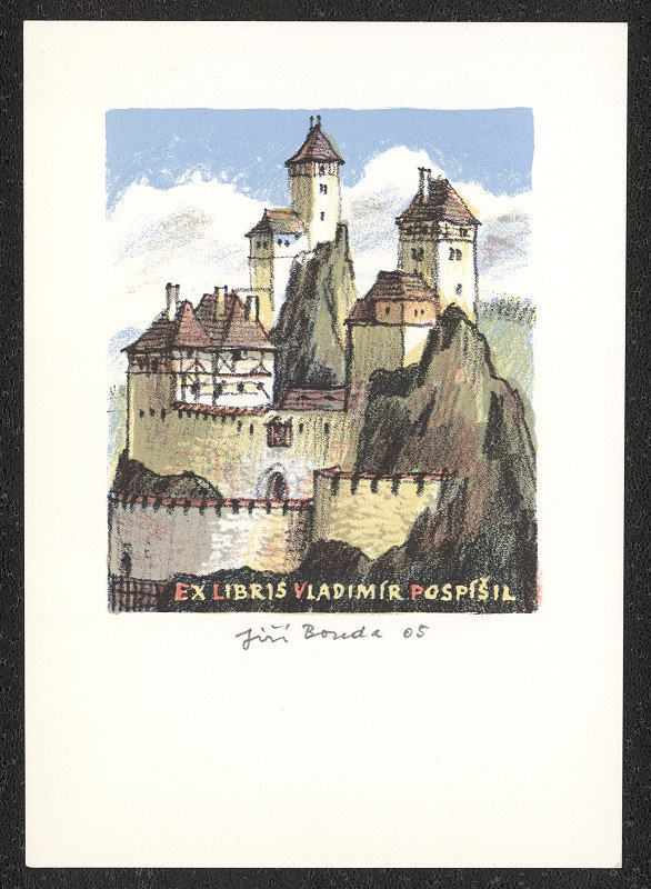 Jiří Bouda – Ex libris Vladimír Pospíšil 