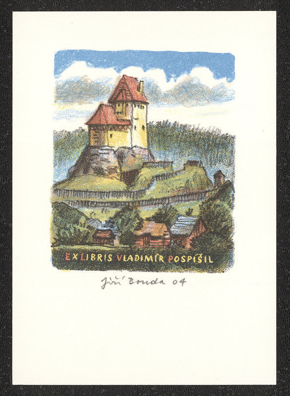 Jiří Bouda – Ex libris Vladimír Pospíšil 