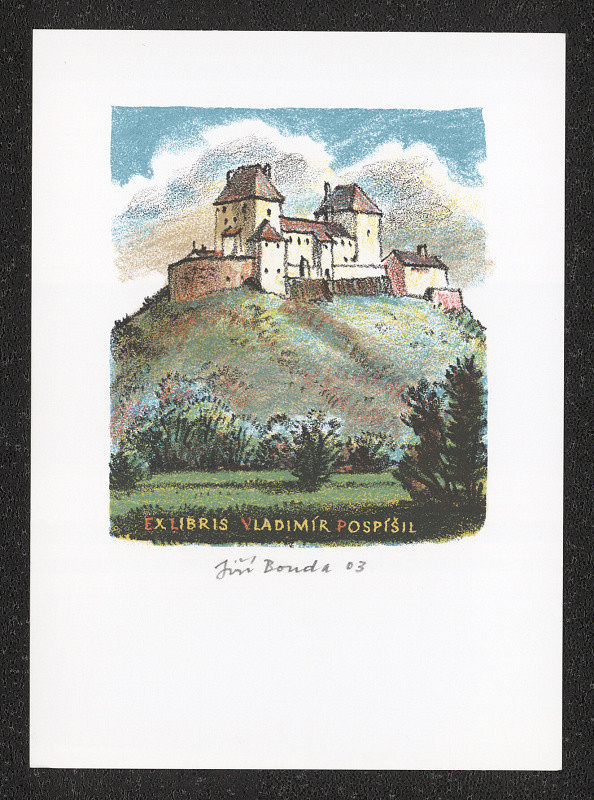 Jiří Bouda – Ex libris Vladimír Pospíšil 