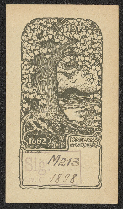 Ota (Otakar) Bubeníček – Kniha Sokola, 1862 