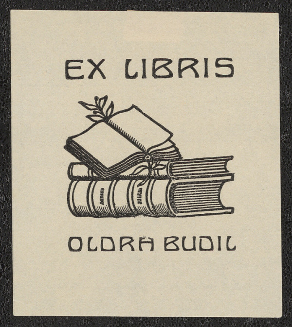 Oldra (Oldřich) Budil – Ex libris Oldra Budil 