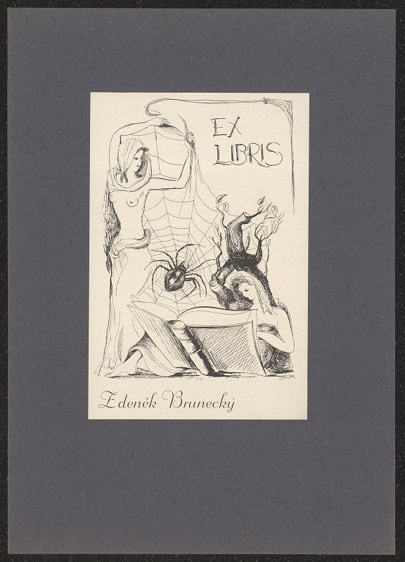 Richard Brun – Ex libris Zdeněk Brunecký 