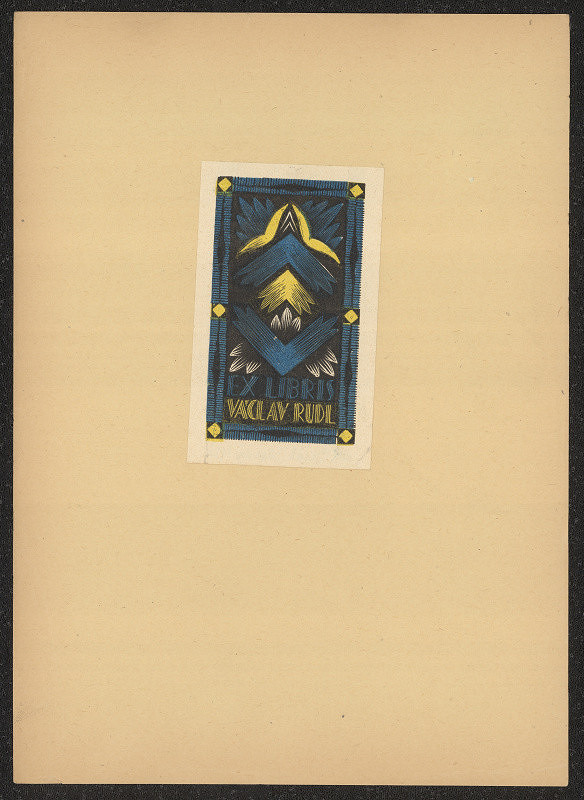 Josef Brzák – Ex libris Václav Rudl 