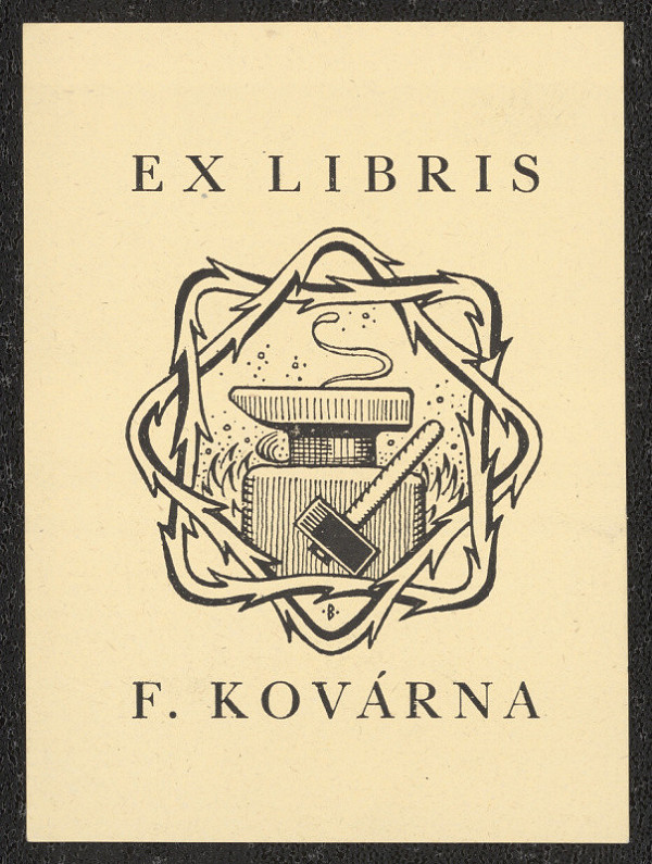 Leo Brož – Ex libris F. Kovárna 