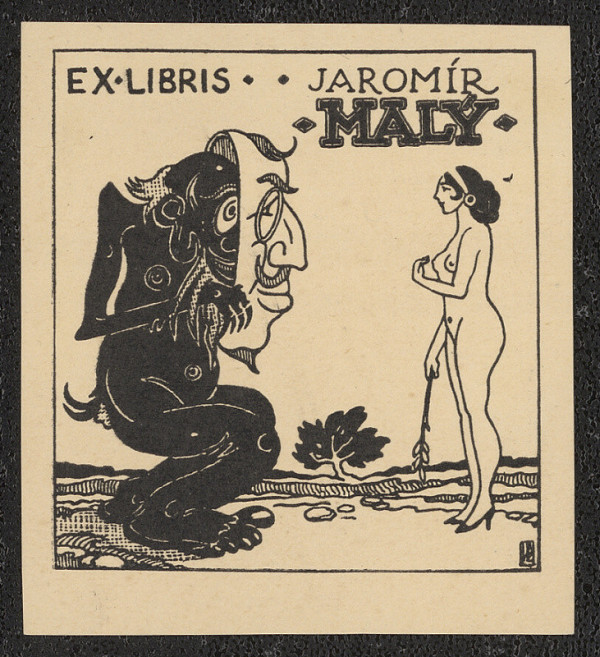 Leo Brož – Ex libris Jaromír Malý 