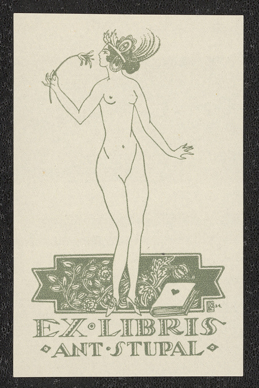 Leo Brož – Ex libris Ant. Stupal 