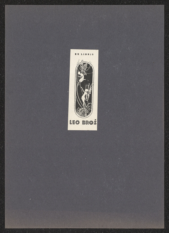 Leo Brož – Ex libris Leo Brož 