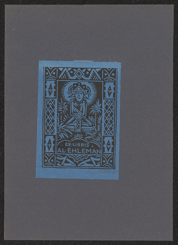 Leo Brož – Ex libris Al. Ehleman 