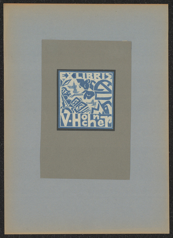 Leo Brož – Ex libris V. Hochner 