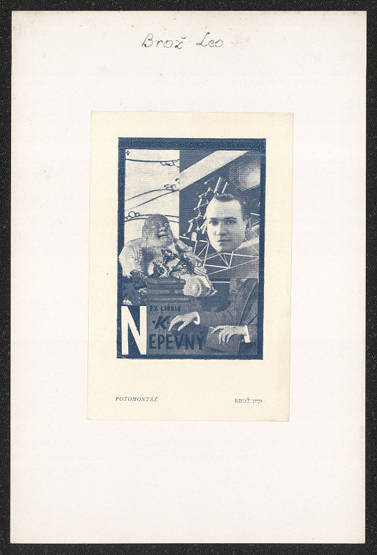 Leo Brož – Ex libris N.K. Nepevný 