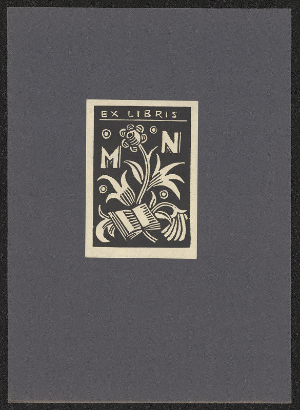 Leo Brož – Ex libris MN (Nepevná) 