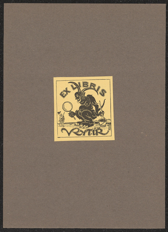 Leo Brož – Ex libris Rytíř 
