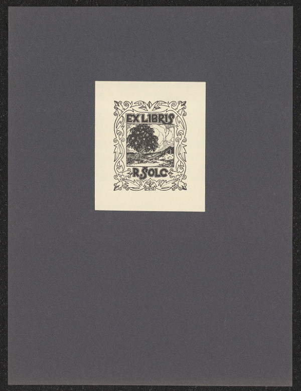Leo Brož – Ex libris R. Šolc 