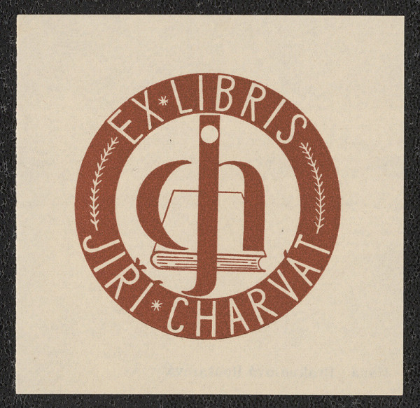 Hana Bruknerová Roušarová – Ex libris Jiří Charvát 