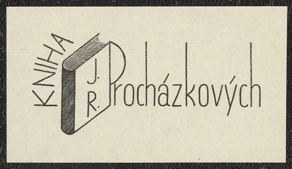Hana Bruknerová Roušarová – Ex libris J. R. Procházkových 