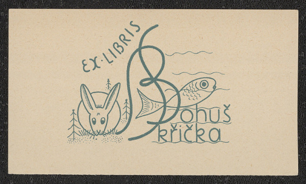 Hana Bruknerová Roušarová – Ex libris Bohuš Skřička 