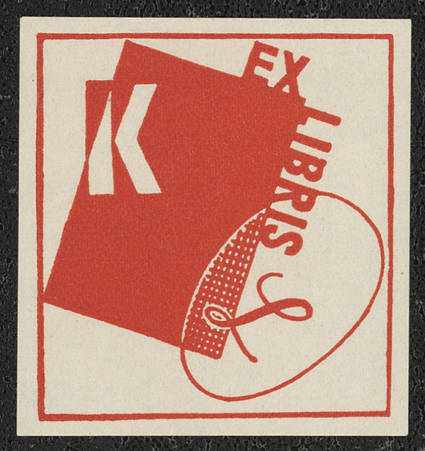 Hana Bruknerová Roušarová – Ex libris L K 