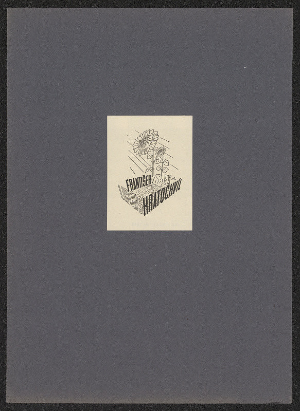 Jan Brukner – Ex libris František Kratochvíl 