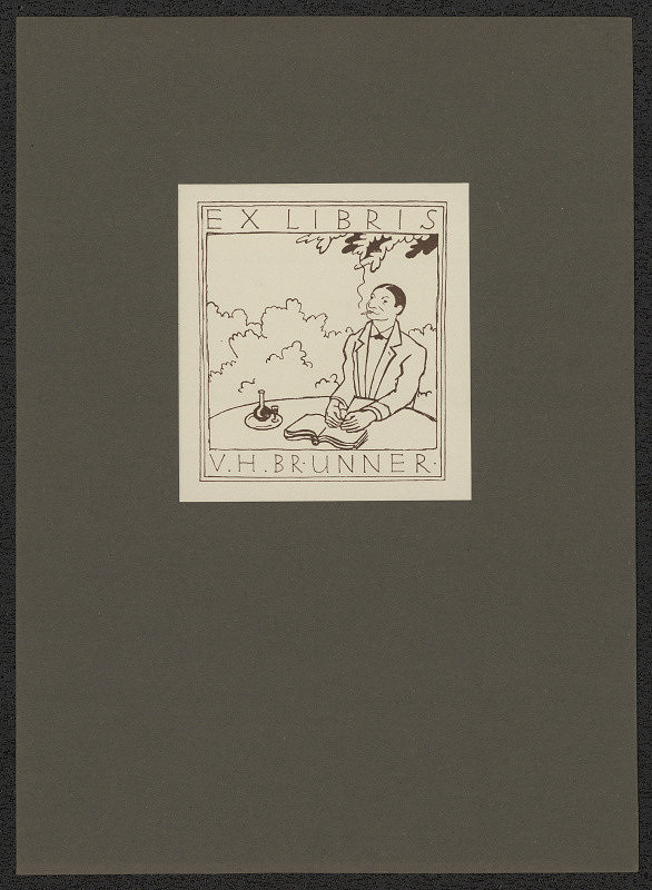 Vratislav Hugo Brunner – Ex libris V. H. Brunner 