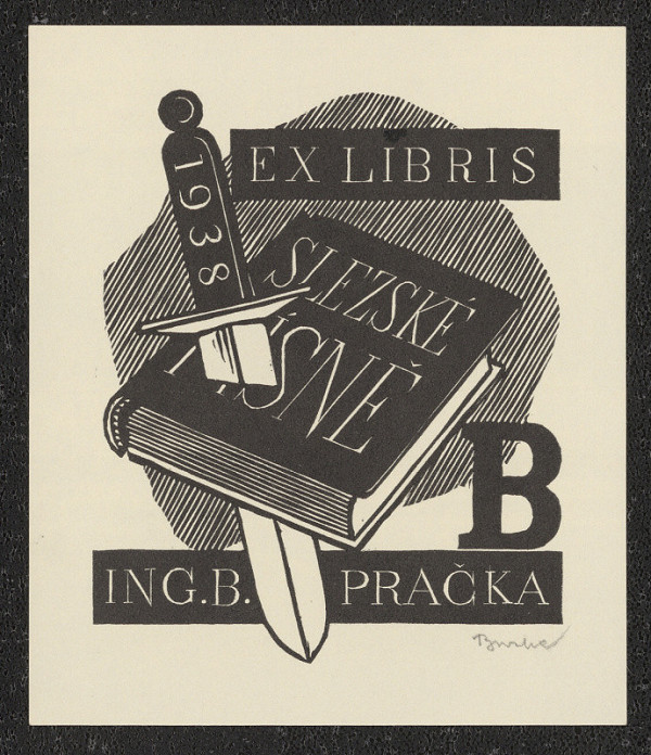 Antonín Burka – Ex libris Ing. B. Pračka 