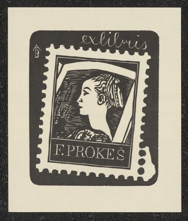 Antonín Burka – Ex libris F. Prokeš 