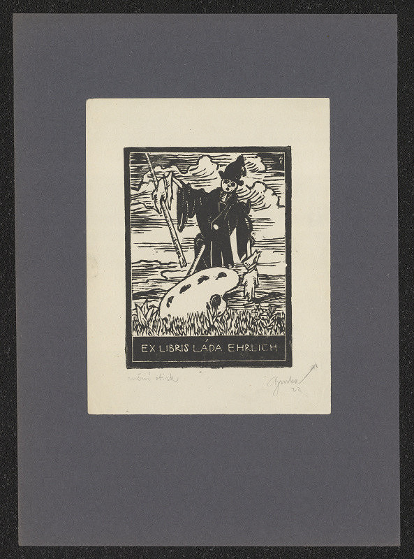 Antonín Burka – Ex libris Láda Ehrlich 