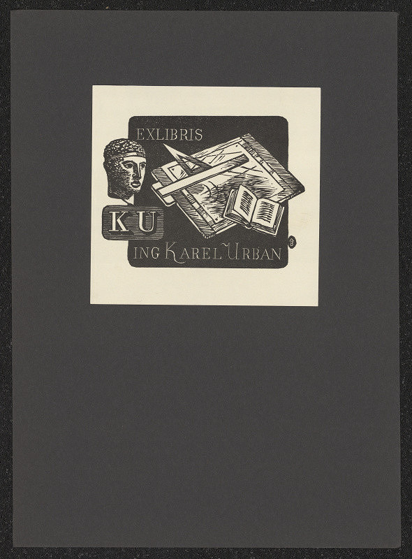 Antonín Burka – Ex libris Ing. Karel Urban 