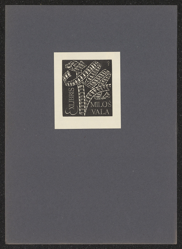 Antonín Burka – Ex libris Miloš Vala 