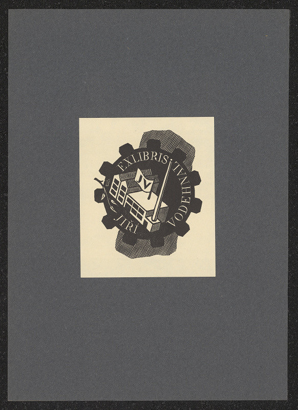 Antonín Burka – Ex libris Jiří Vodehnal 