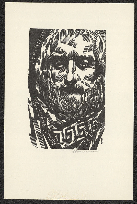 Vojtěch Cinybulk – Ex libris Ing. Zuzana Zůnová 