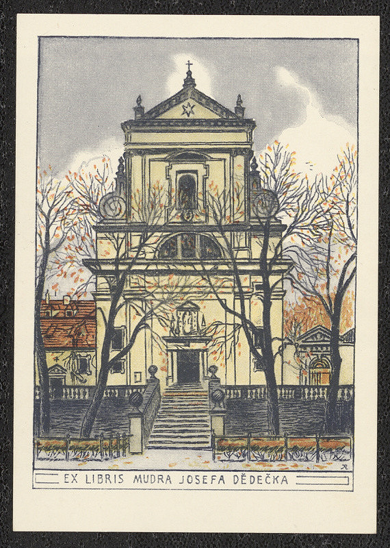 Rudolf Adámek – Ex libris MUDRa Josefa Dědečka 