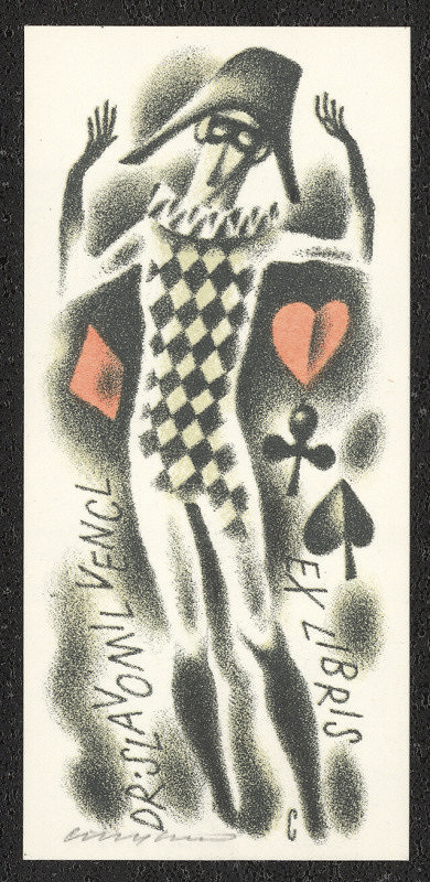Vojtěch Cinybulk – Ex libris Dr. Slavomír Vencl 