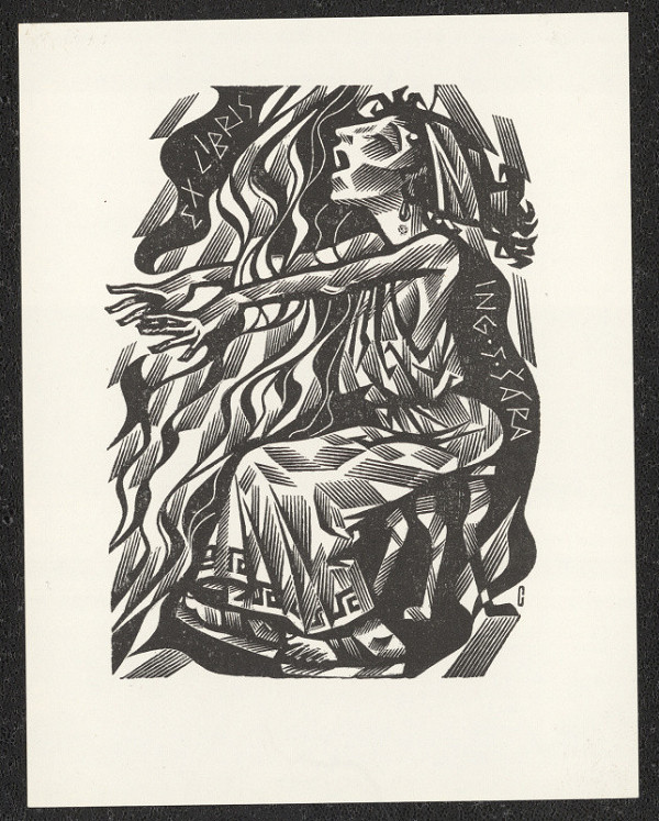 Vojtěch Cinybulk – Ex libris Ing. S. Šára 