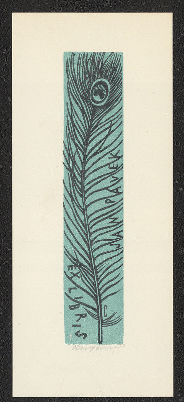 Vojtěch Cinybulk – Ex libris Jan Pávek 