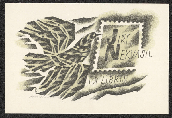 Vojtěch Cinybulk – Jiří Nekvasil Ex libris 
