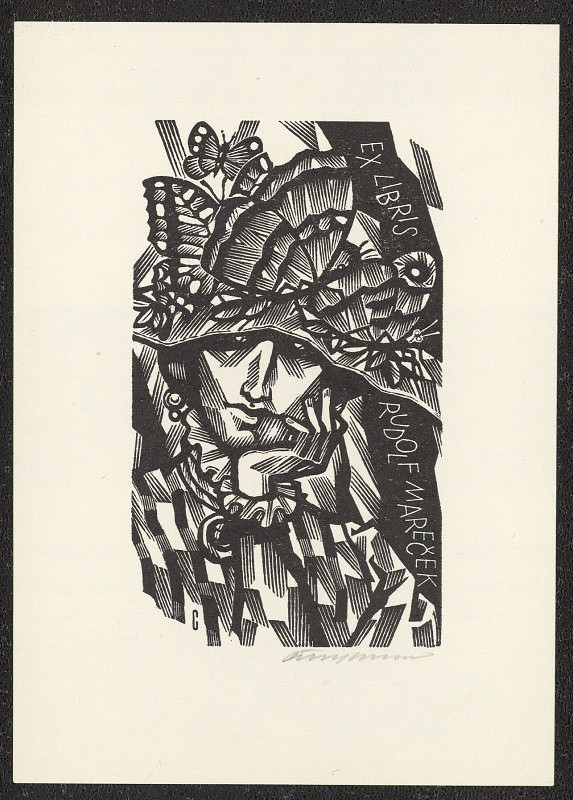 Vojtěch Cinybulk – Ex libris Rudolf Mareček 